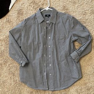 Oversized gingham shirt. Worn once! Size S.